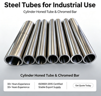 Tube en acier affûté DIN2391 St52.3 adapté aux vérins hydrauliques, aux arbres et aux assemblages mécaniques lourds - Fabricant