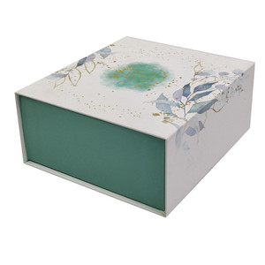 High Quality Recycled Materials Custom Rigid Gift <b>Boxes</b> Clear Window Magnetic Lid Embossing Custom Logo Transparent Packaging - Product Image 6
