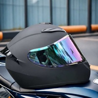 Casque de moto tout-terrain intégral quatre saisons anti-buée anti-cendres