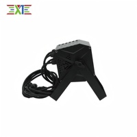 Lumière LED professionnelle 100W COB Par pour les événements de mariage et de fête sur scène Contrôle DMX et faisceaux blancs chauds à haute intensité