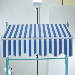 Auvent rétractable personnalisable de 5 m en alliage d'aluminium moderne, revêtement PVDF anti-UV, protection contre le soleil et la pluie, pour terrasse extérieure, balcon - Product Image 5