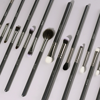 Kit de pinceaux de maquillage de qualité supérieure Beili (24 pièces)-Fourniture d'usine en gros avec étui en cuir