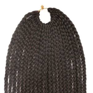 Perruque en crochet tressée à trois brins, double trame, torsadée sénégalaise, en fil synthétique résistant à la chaleur, dreadlocks africaines - Product Image 5
