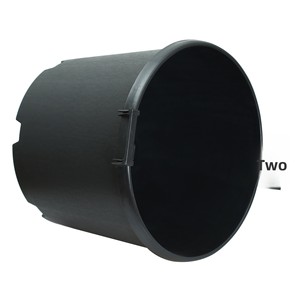 P473 Ensemble de pots de <span class=keywords><strong>jardin</strong></span> robustes de style ferme 25L avec poignée de transport pour la décoration de bureau et de maison Finition par injection - Product Image 4