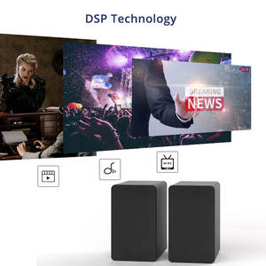 Altavoz de estantería activo SR04 PRO con sonido <span class=keywords><strong>HD</strong></span> de 100W, compatible con tarjeta TF, disco U, función AUX TWS, luz RGB, resistente al agua, ideal para fiestas. - Product Image 3