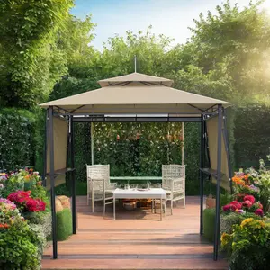 Außenbereich Garten-Patio BBQ Pavillon Terrassenvordach Zelt für Barbecue und Picknick
