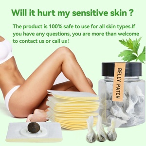 Chinaherbs Amazon Produits les plus vendus Marque privée Patch minceur pour l'abdomen Patch minceur pour le ventre Patch minceur au mugwort pour le nombril - Product Image 5