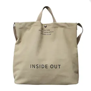 FASHION SUBLIMATION PRINT SHOPPING RECYCLE TOTE BAG REUSABLE ECO FRIENDLY COTTON CANVAS CITY TOTE BAG CANVAS WITH ZIPPER