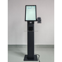 Kiosque de collecte d'empreintes digitales en libre-service 27 pouces, 22 pouces, avec paiement, service de livraison, paiement en espèces, carte NFC et terminal d'information