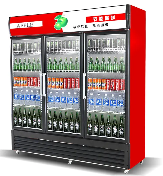 2022 럭셔리 고품질 수직 펩시 상업 냉장고 와인 쿨러 슈퍼마켓