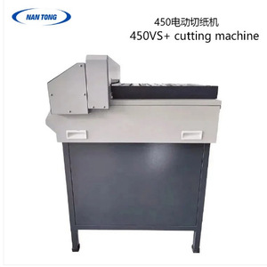 Coupe-papier électrique Nantong 450VS+ semi-automatique 2200W, machine de découpe graphique - Product Image 3