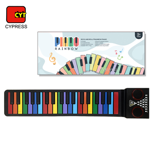 Cuộn lên linh hoạt Đàn <span class=keywords><strong>piano</strong></span> điện tử tay cuộn xách tay đàn <span class=keywords><strong>piano</strong></span> bàn phím 25 37 49 phím trẻ em nhạc cụ đồ chơi cho người mới bắt đầu - Product Image 3
