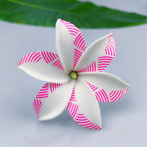 Tiare köpük yeşil <span class=keywords><strong>3</strong></span>.<span class=keywords><strong>3</strong></span> "kulak saç Pick tahiti Gardenia fırıldak Hawaiian Hula dans çiçekler saç klipleri - Product Image 5