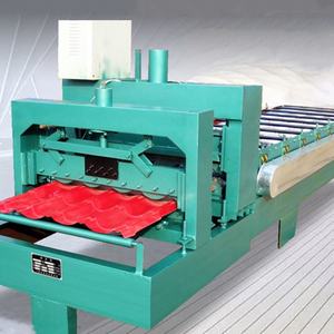 NANXIANG-Equipo de prensado de azulejos de zinc, máquina de acero, control Plc, dispositivo corrugado - Product Image 1