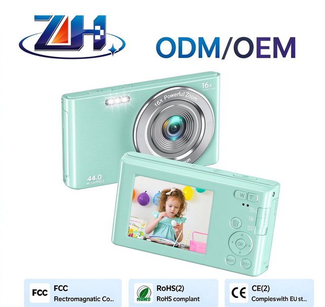 Card Camera 4K  16X ODM OEM Support Webcam Used 2.4 Inch HD IPS Screen for Live Streaming