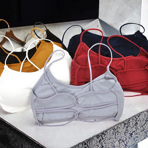 Soutien-gorge Quotidien Sans Coutures de Haute Qualité pour Femme, Sexy, Type Tube Top, Dos Nu, Sans Armature, Respirant, en Nylon, Bretelles Halter, Bonnet Complet - Product Image 3