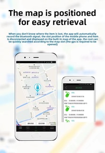 Grosir gantungan kunci peluit pelacak GPS nirkabel Alarm antihilang pencari kunci - Product Image 6