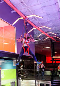 Parque de Aventuras Interior Comercial, Equipo de Montaña Rusa <span class=keywords><strong>para</strong></span> Niños, Tirolina, Sky Rider <span class=keywords><strong>para</strong></span> <span class=keywords><strong>Adultos</strong></span> - Product Image 4