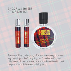 BBC HER <span class=keywords><strong>Vip</strong></span> Gold Edition Set de <span class=keywords><strong>Perfume</strong></span> EDT para Mujer 50ml + 2x8ml - Product Image 2