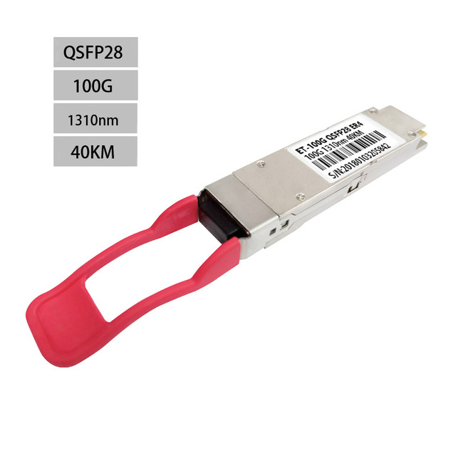 100Gbps 100G 40KM Optical Transceiver QSFP28 QSFP SFP Module