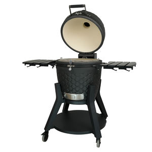 <span class=keywords><strong>Barbecue</strong></span> au <span class=keywords><strong>charbon</strong></span> de bois portable en céramique Auplex Kamodo XXL 22 pouces, moderne, haut de gamme, avec chariot et hauteur réglable pour l'extérieur - Product Image 6