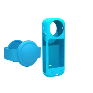 Étui de protection en silicone pour objectif d'appareil photo <span class=keywords><strong>Insta</strong></span> 360 One X4 avec lanière pour appareil photo Insta360 X4 360 - Product Image 6