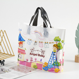 Borsa in HDPE con Fondo Quadrato e Manico Flexiloop, Riciclabile, Design Esclusivo per Artigiani e Regali Personalizzati - Product Image 1