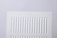 Grille de ventilation carrée personnalisée RA0808 pour climatiseur, design moderne, en plastique et acier durables, pour extérieur, sous-sol et espaces de vie