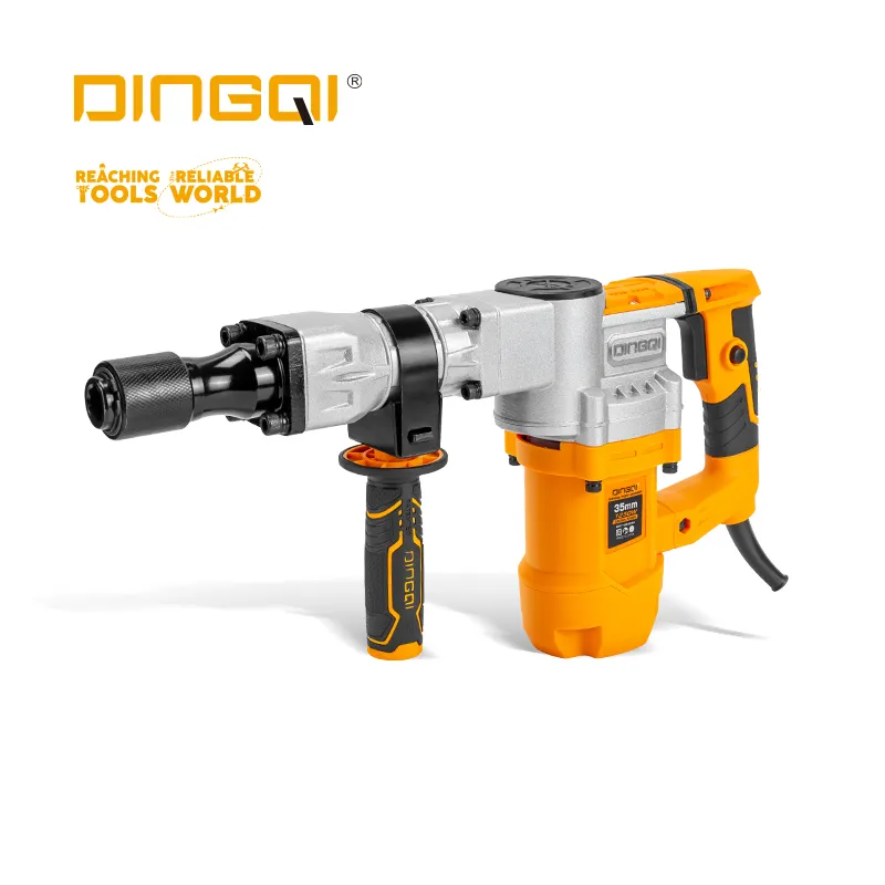 Dingqi الطاقة أدوات بتأثيرات وظيفة 1150W الثقيلة مطرقة دورانية الحفر 4000RPM