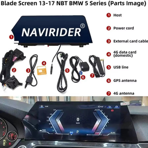 วิทยุติดรถยนต์ระบบ Android 15 ขนาด 12.3 นิ้ว รองรับ Wireless Carplay สำหรับรถยนต์ BMW ซีรีส์ 5 รุ่น F10 F11 F18 F07 GT ปี 2011-2017 พร้อมเครื่องบันทึกเสียง GPS และชุดควบคุม - Product Image 3