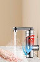 Prix usine direct 230v 3300w 3s chauffage chauffe-eau électrique instantané sans réservoir robinet pour cuisine