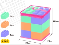 Bloques de Construcción Educativos de Plástico ABS a Escala 1:8, Modelo de Juguete Moderno y Grande para Niños de 5 a 7 Años, Parque de Diversiones, Construcción Gigante