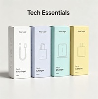 Scatole Personalizzate con Logo per Prodotti Tecnologici, Cavi, Caricabatterie e Accessori Elettronici