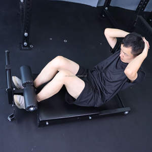 <span class=keywords><strong>Nordic</strong></span> <span class=keywords><strong>Curl</strong></span> Mini Bench Hip Trust Machine Silla romana comercial Gimnasio Hamstring <span class=keywords><strong>Curl</strong></span> Sit-ups Dispositivo auxiliar con polea silenciosa - Product Image 5