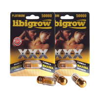 XXX Elite Enerji Kapsülleri, Gelişmiş Canlılık ve Performans Artırıcı, Özel Etiketli Kart Paket Stili