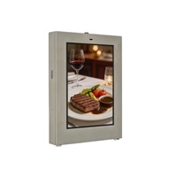 Pantalla Digital para Exteriores de 65 Pulgadas y 2000 Nits, Cartelera Digital IP65, Monitor LCD Portátil para Publicidad, Montaje Vertical en Pared, Pantalla Inteligente