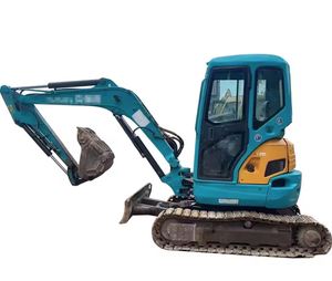 Mini-excavatrice KUBOTA KX135 d'occasion en provenance du Japon, 3,5 tonnes de performance avec composants principaux : moteur, pompe, roulement, boîte de vitesses - Product Image 1