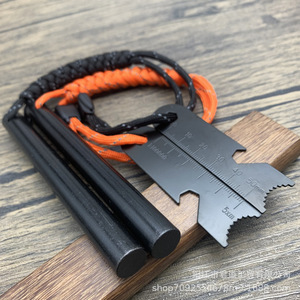 Encendedor de Magnesio de 13 Pulgadas, Herramienta de Supervivencia para Acampar al Aire Libre, Resistente al Viento y a la Humedad, Opciones de Color Reflectante - Product Image 3