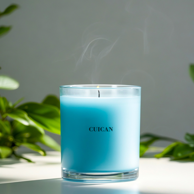 Colorful Candle Jar Glass Tealight Candle