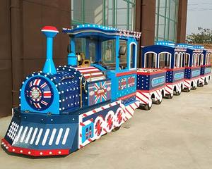 Fourniture directe d'usine <span class=keywords><strong>petit</strong></span> carnaval monte le <span class=keywords><strong>train</strong></span> sans rail électrique <span class=keywords><strong>touristique</strong></span> Diese extérieur pour enfants - Product Image 1