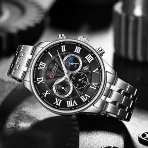 Reloj de Acero Curren 8427 con Logotipo Personalizado para Hombre, Reloj de Cuarzo Impermeable con Calendario, Cronógrafo Multifuncional, Reloj para Hombre - Product Image 5