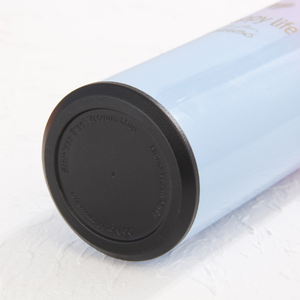 Botella de agua de doble pared con logo personalizado, termo de acero inoxidable con aislamiento de vacío, batería infusora h2o, alta calidad, en blanco - Product Image 6