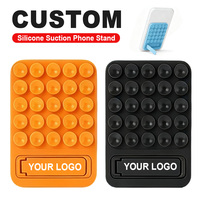 Support de téléphone multifonctionnel en silicone à ventouse, fixation adhésive pour prise de vue mains libres et selfies - Vente en gros