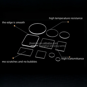 Kualitas tinggi kustom transparan <span class=keywords><strong>Silica</strong></span> <span class=keywords><strong>Fused</strong></span> kuarsa piring kaca bening optik persegi kuarsa lembar buram kuarsa piring - Product Image 2
