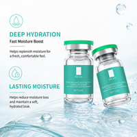 DRHG Sérum Visage Hydratant à l'Acide Salicylique et à l'Acide Hyaluronique Ampoules Pure Radiance Soin Revitalisant pour la Peau 10 x 5ml