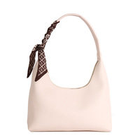 Sac à main en cuir vegan doux de qualité supérieure, sac fourre-tout souple, sac hobo en forme de croissant pour femmes