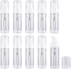 Botella de Espuma Limpiadora de Lujo Mini PET de 1oz 50ml 100ml, Botella con Bomba de Espuma Cosmética, Botella de Champú para Lavado de Manos y Limpiador Facial - Product Image 6