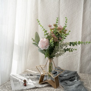 Bouquet de pivoines artificielles Senyu, fleurs décoratives pour la maison, arrangement de mariage CF01029 - Product Image 1