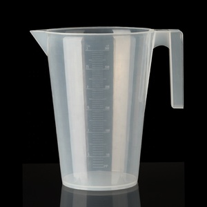 <span class=keywords><strong>Pichet</strong></span> doseur personnalisé en plastique transparent 500ML 1000ML 2000ML 3000ML 5000ML avec poignée pour la pâtisserie, le lait et les salons de thé - Product Image 4