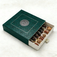 Caja Tradicional Árabe para Dátiles, Juego de Cajas de Regalo para Ramadán, Caja de Regalo Ramadán Mubarak, Cajas de Empaque para Dátiles